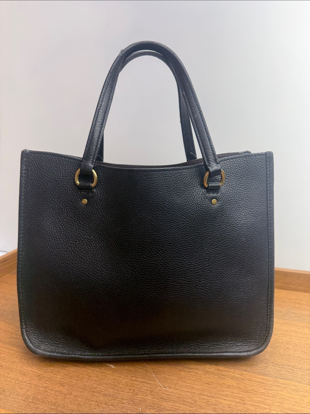 Coach Vintage Black Leather Handbag / Purse